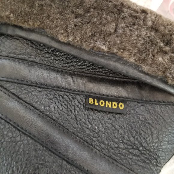 Vintage Y2K Blondo waterproof Shearling Leather Winter Boots  Size 7 - Picture 8 of 13